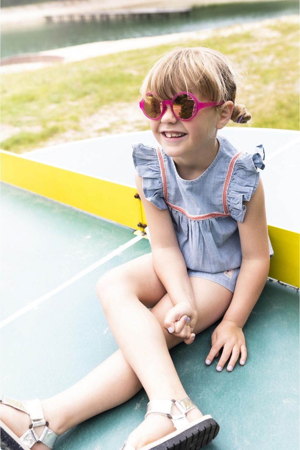 Noppies Kids Bluse Eastmont - Light Blue Wash