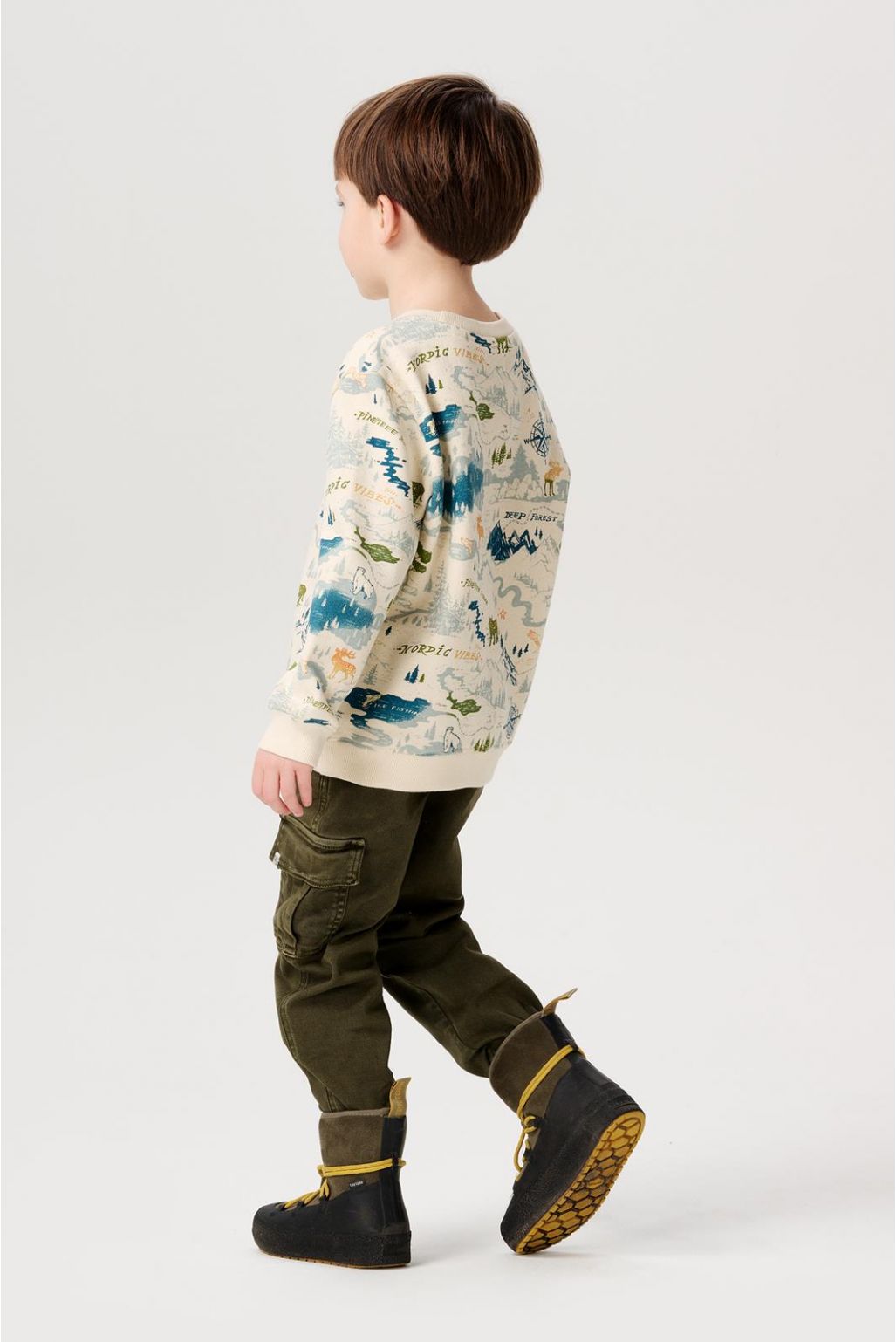 Noppies Kids Sweater Hirson - Fog