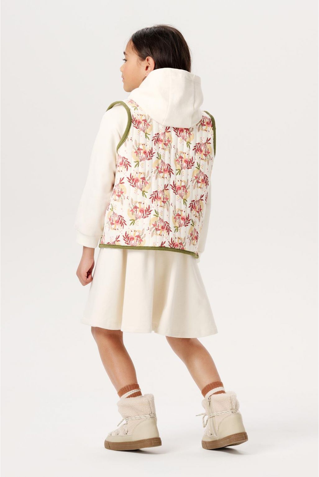 Noppies Kids Gilet Jonestown - Reversible - Butter Cream