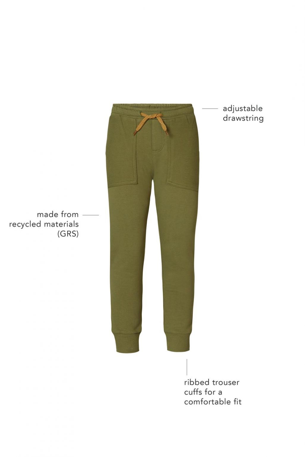 Noppies Kids Broek Haybes - Olive Branch