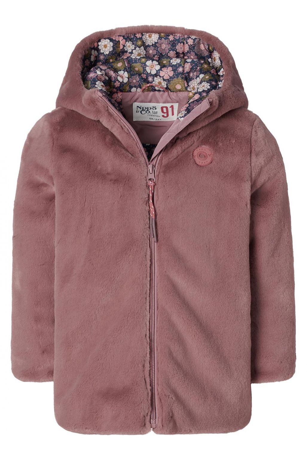 Noppies Kids Manteau d'hiver Jidong - Rose Taupe