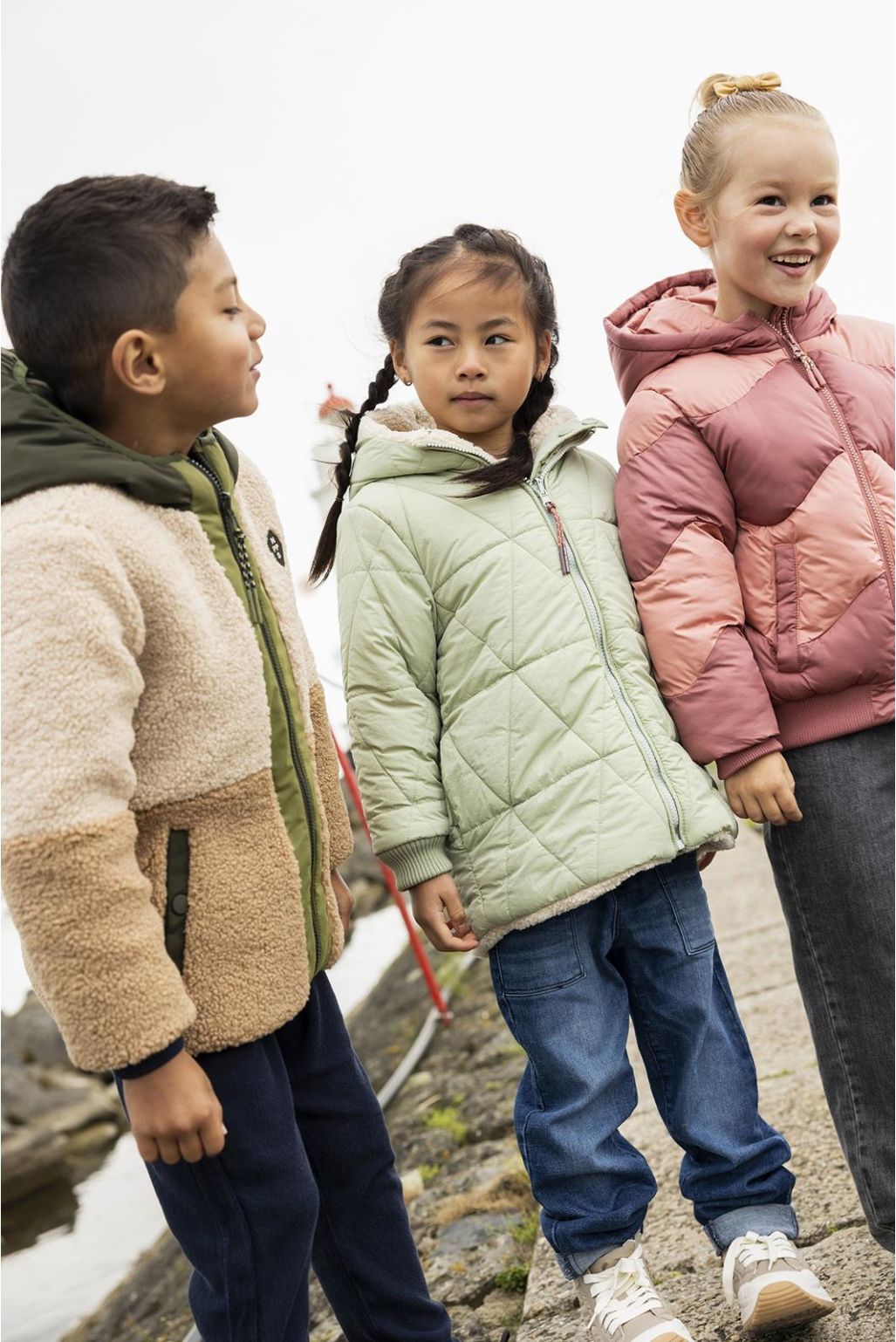 Noppies Kids Manteau d'hiver Jixi - Withered Rose