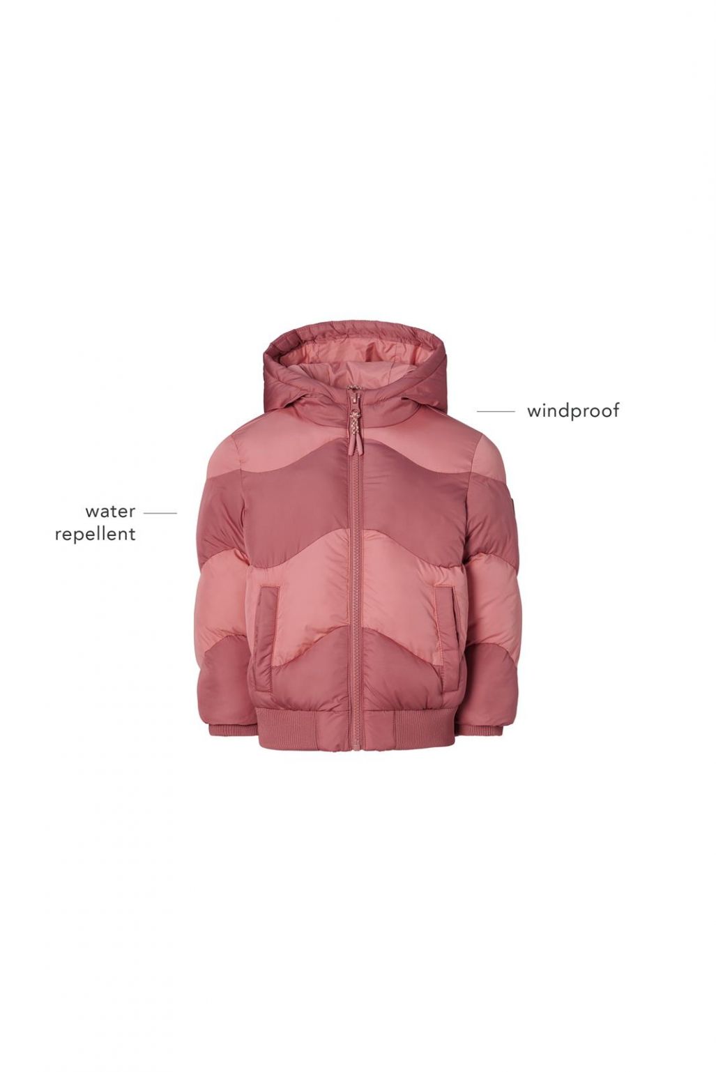 Noppies Kids Manteau d'hiver Jixi - Withered Rose
