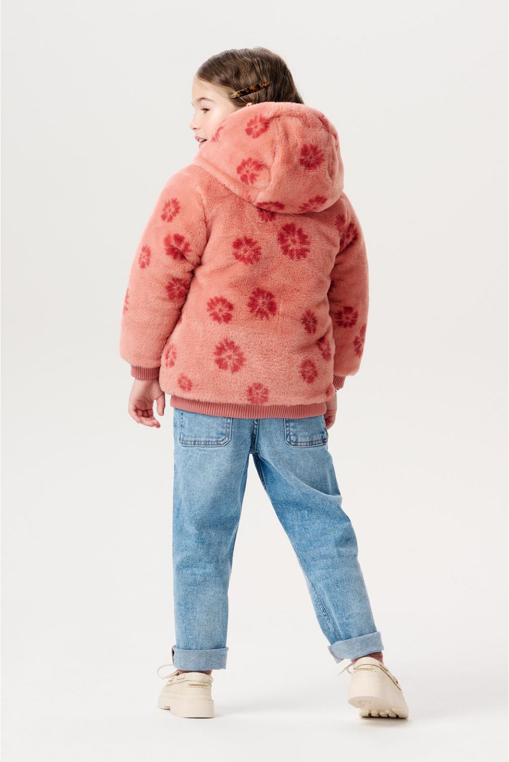 Noppies Kids Winter jacke Jishou - Reversible - Dusty Rose
