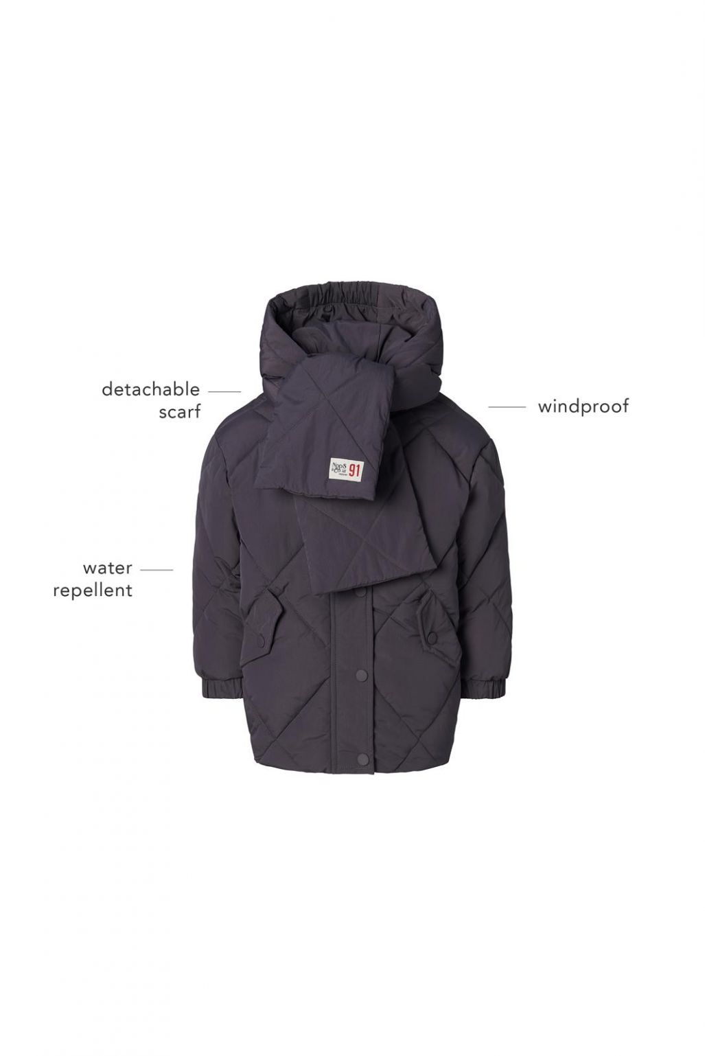 Noppies Kids Winter jacke Jinsha - Nine Iron