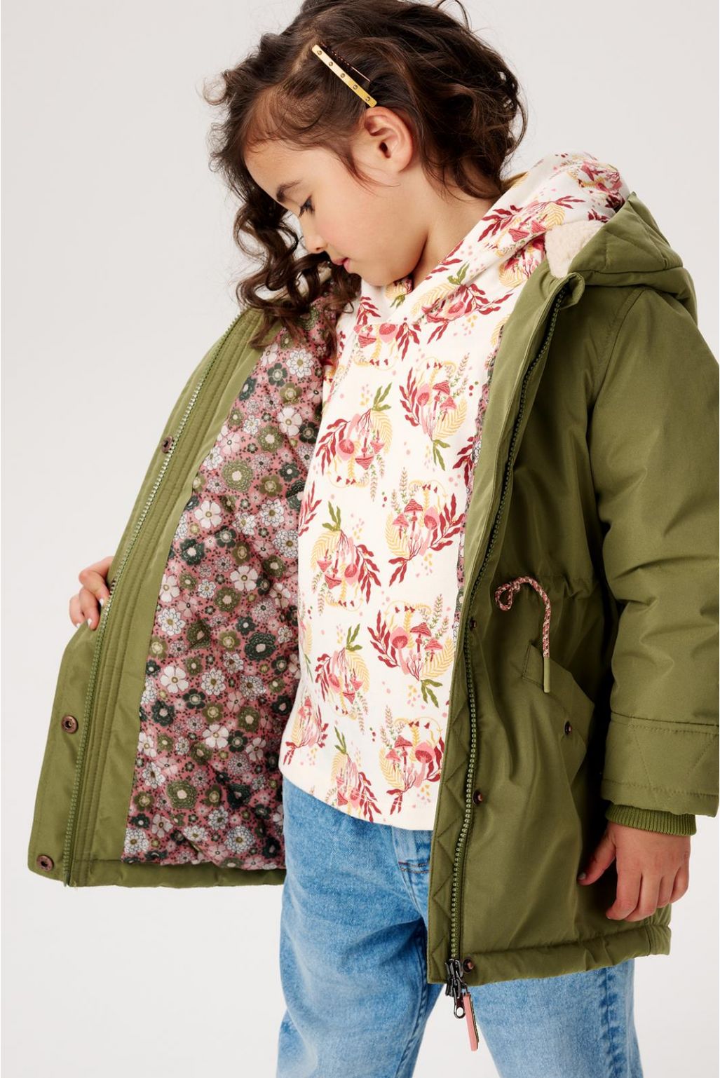 Noppies Kids Manteau d'hiver Julesburg - Olive Branch