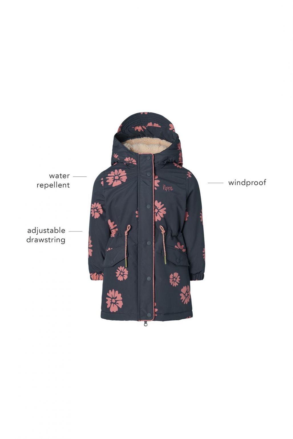 Noppies Kids Winterjas Jinta - Nine Iron