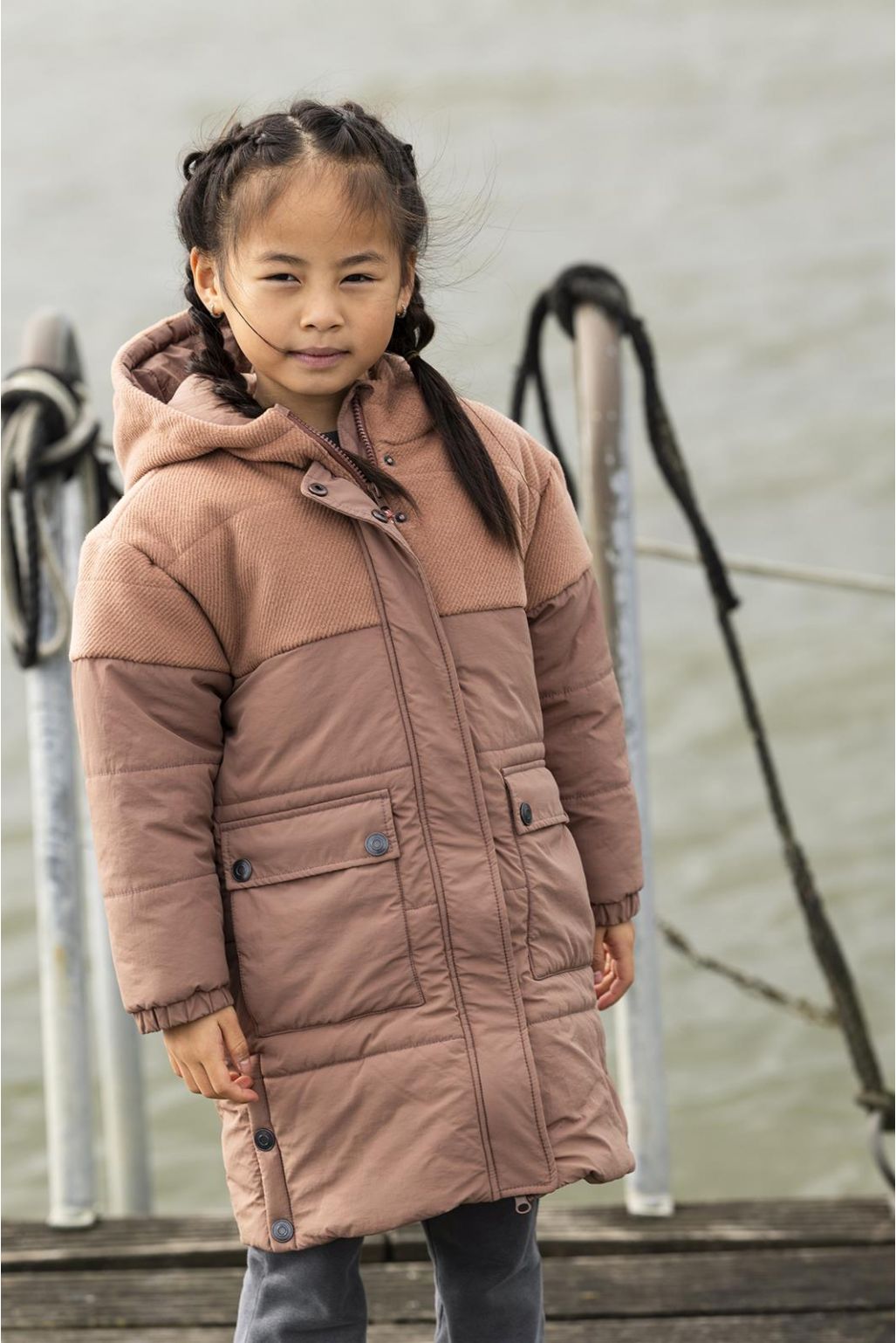 Noppies Kids Manteau d'hiver Jinxi - Sable Tan