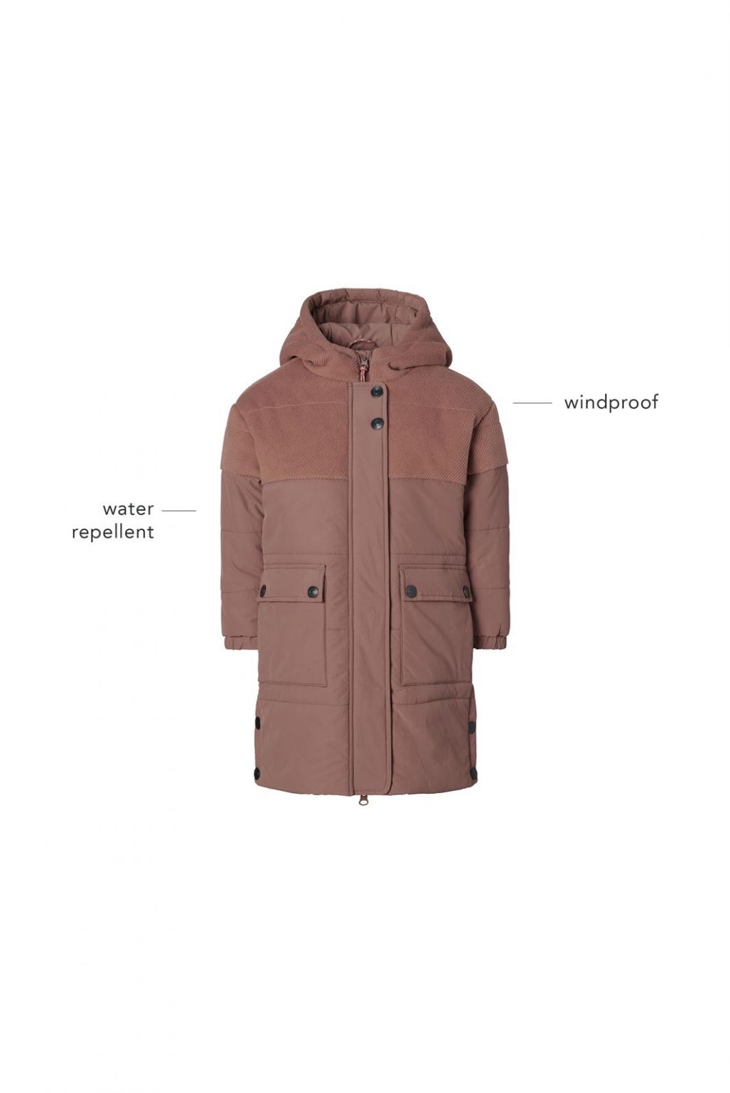 Noppies Kids Manteau d'hiver Jinxi - Sable Tan