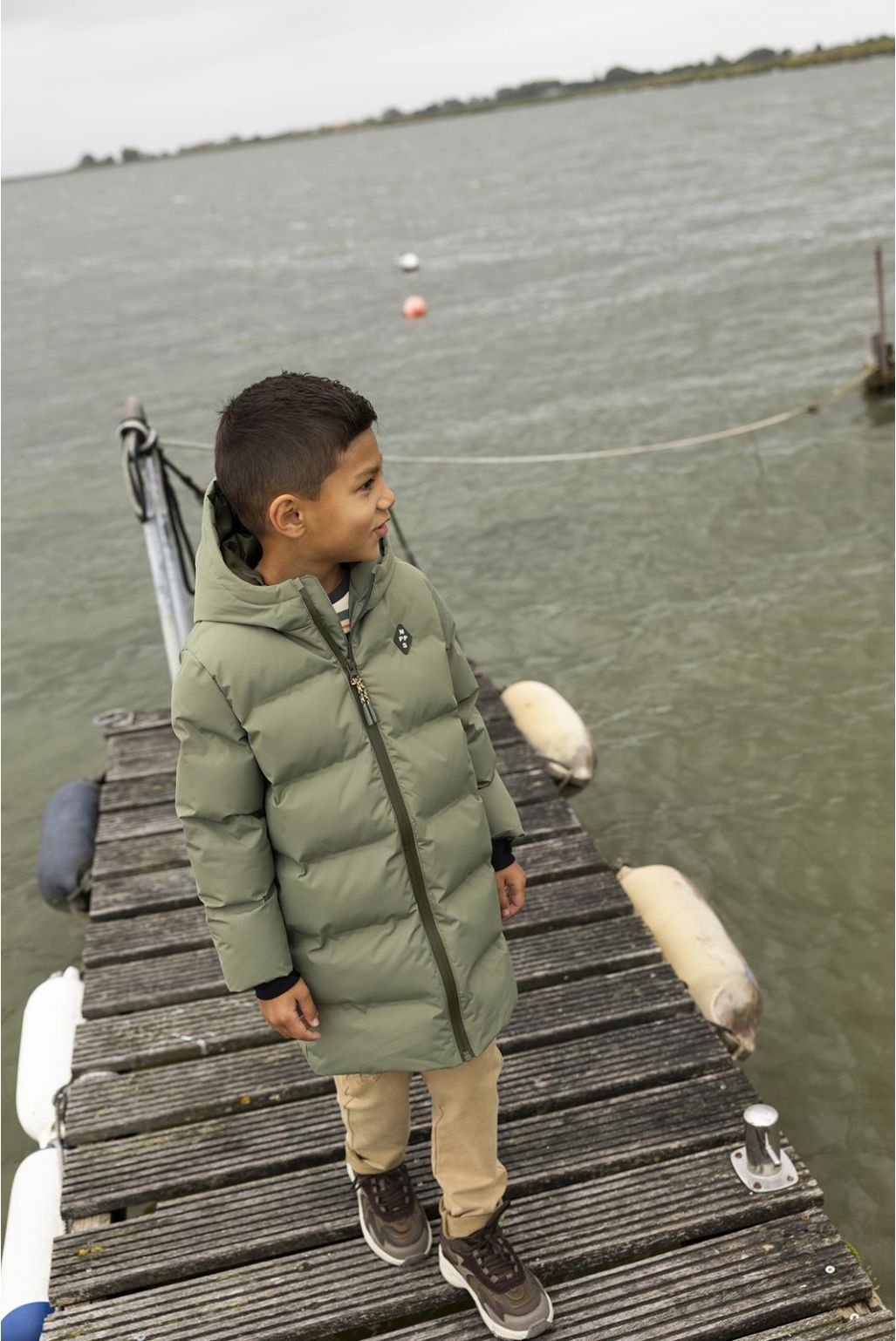 Noppies Kids Winterjas Herrera - Deep Lichen Green