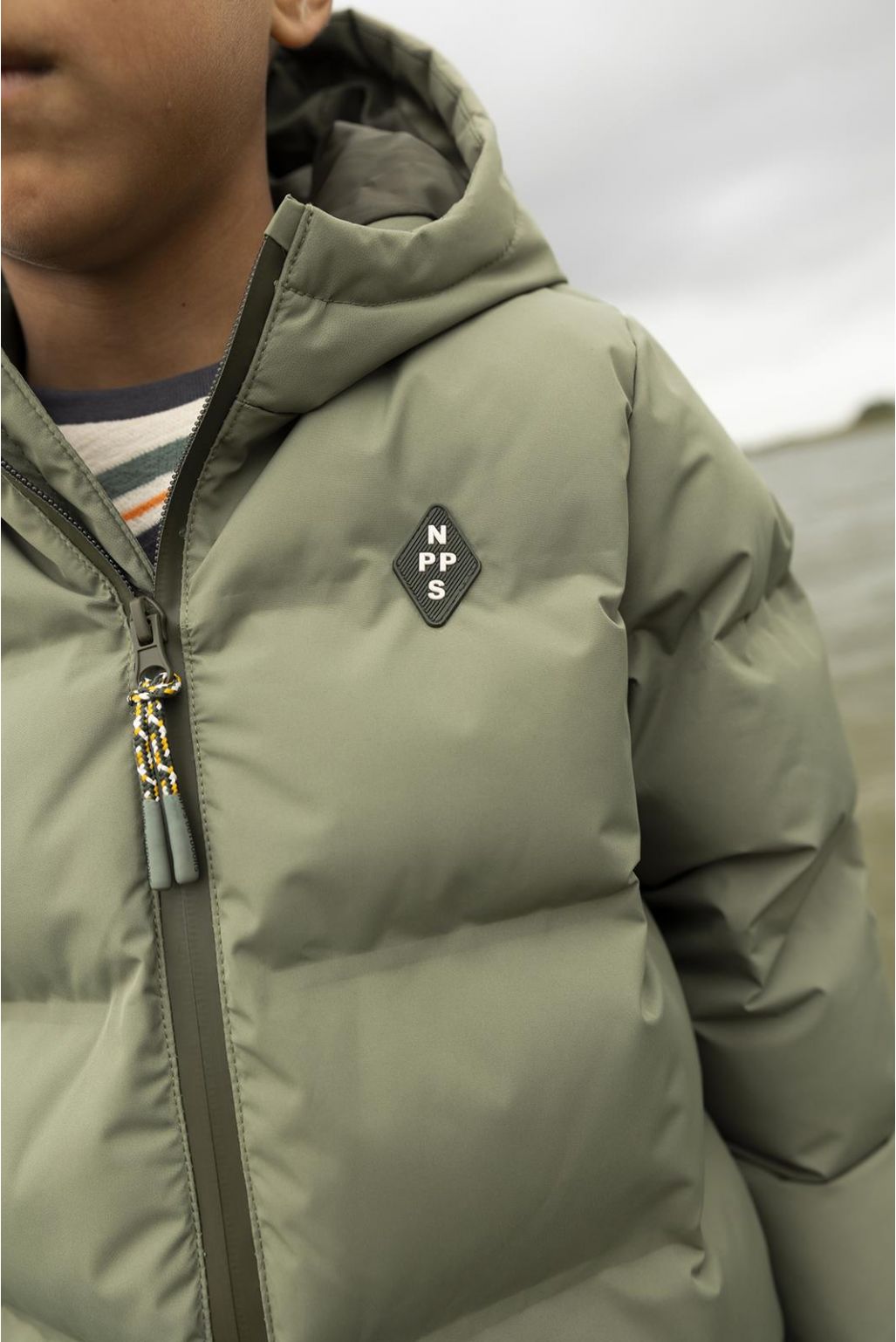 Noppies Kids Winterjas Herrera - Deep Lichen Green