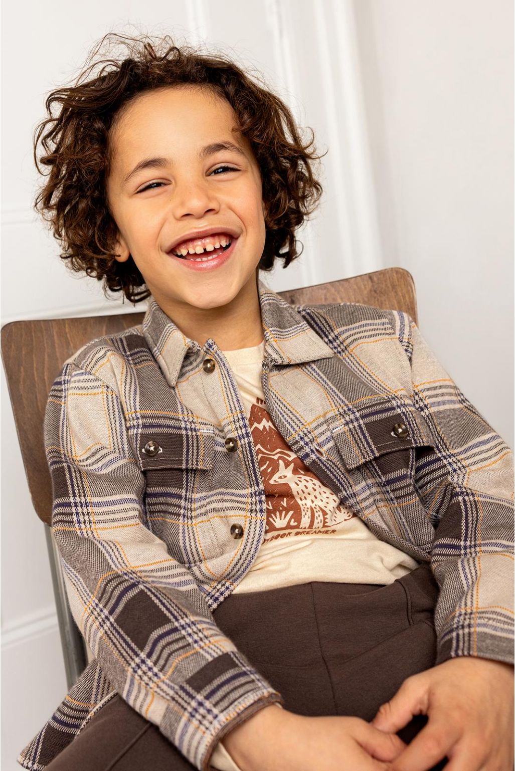 Noppies Kids Langarmshirt Haveri - Fog