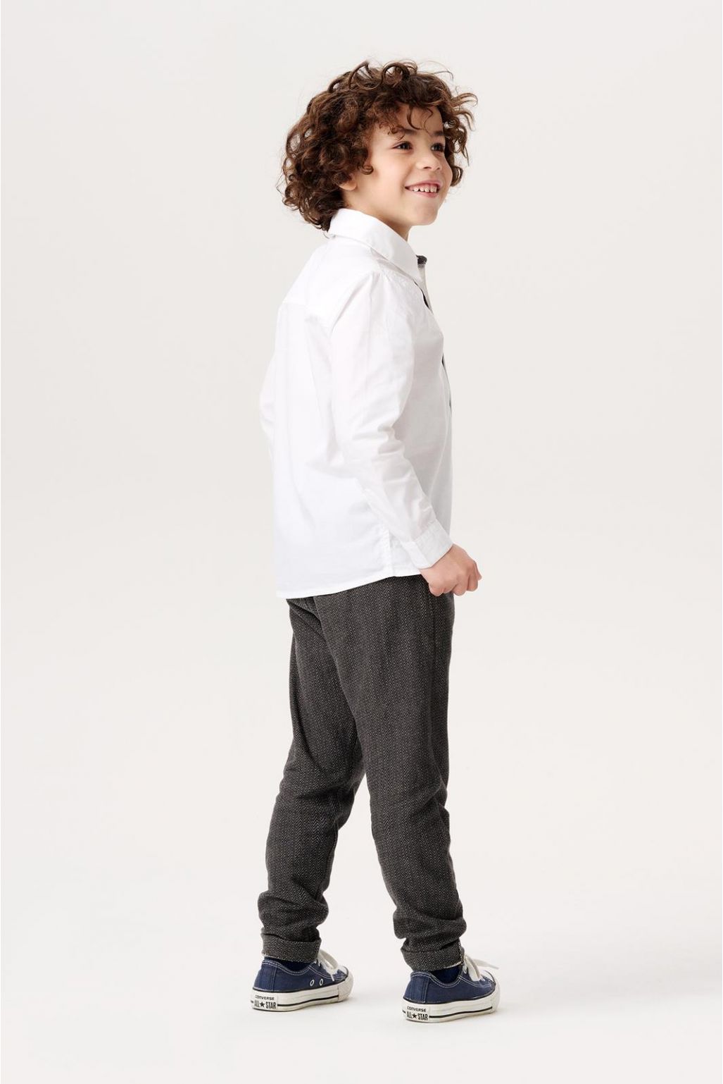 Noppies Kids Langarmshirt Golden - White