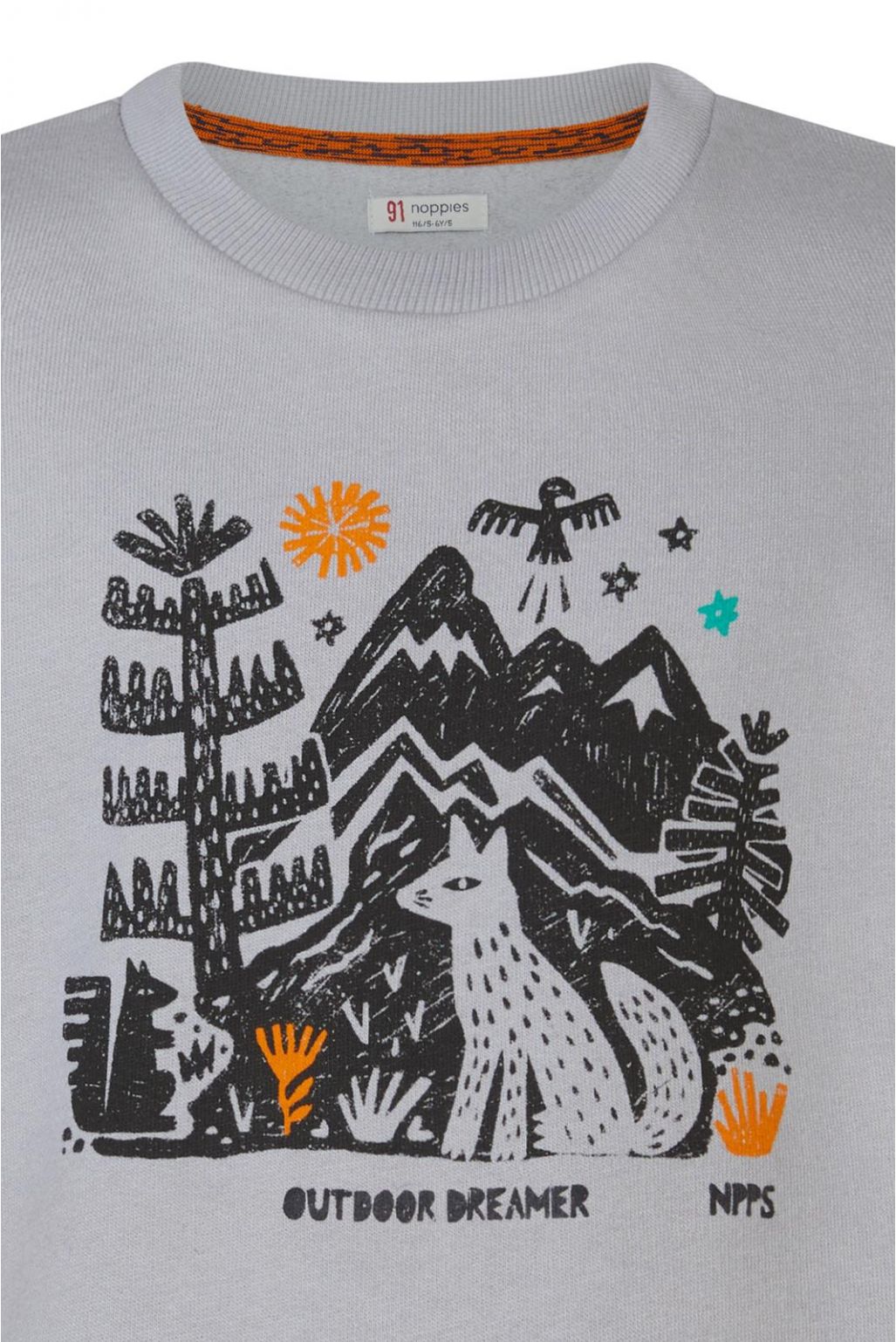 Noppies Kids Sweater Hugli - Silver  Scone