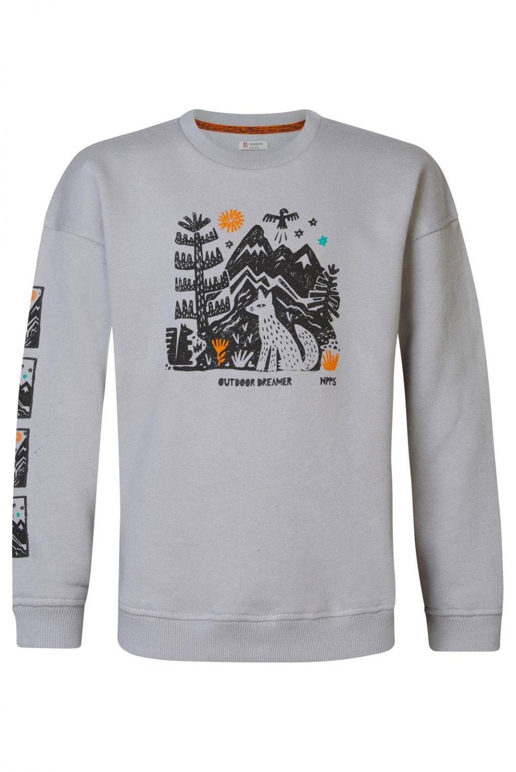 Noppies Kids Sweater Hugli - Silver  Scone