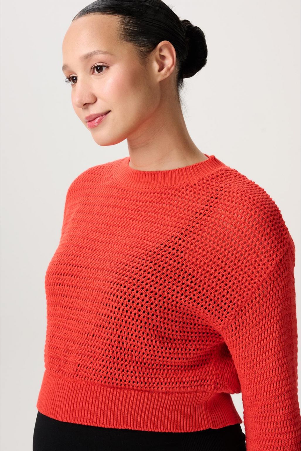 Noppies Maternity Jumper Pablo - Tangerine Tango