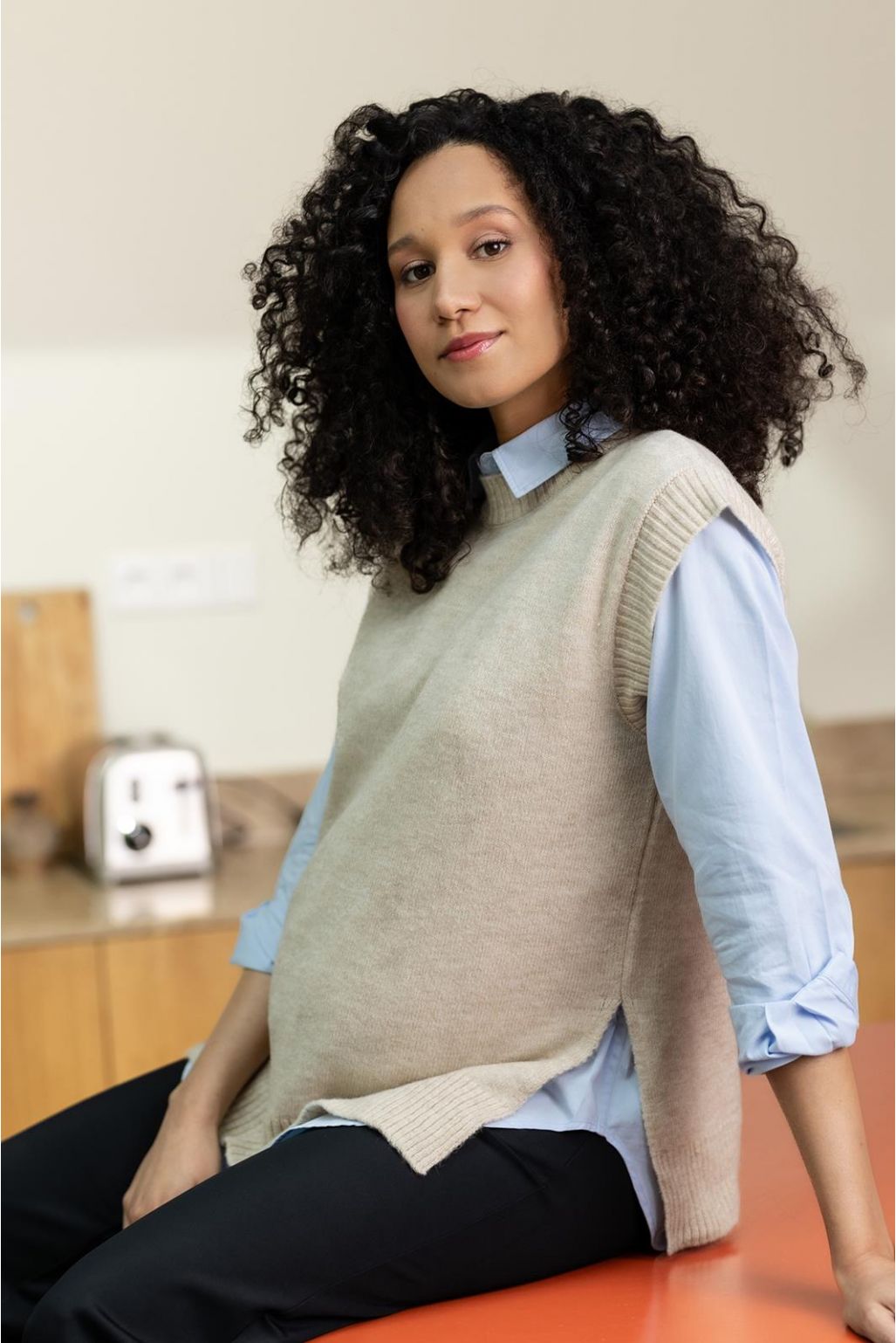 Noppies Maternity Pull Antonio - Light Sand
