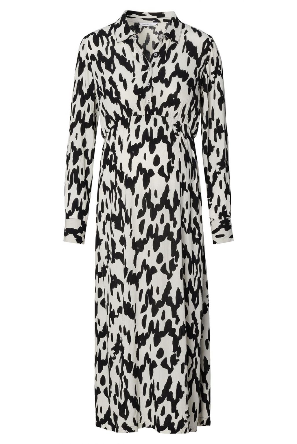 Noppies Maternity Still-Kleid Kiki - Wavy Black Print