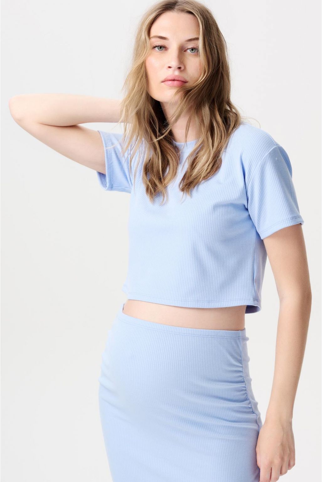 Noppies Maternity Still-Top Lela - Light Sky