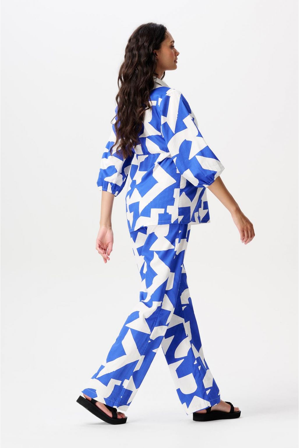 Noppies Maternity Blouse Mayte - Graphic Blue Print