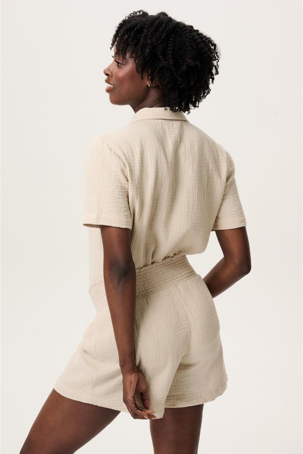 Noppies Maternity Umstandsshorts Florencia - Light Sand