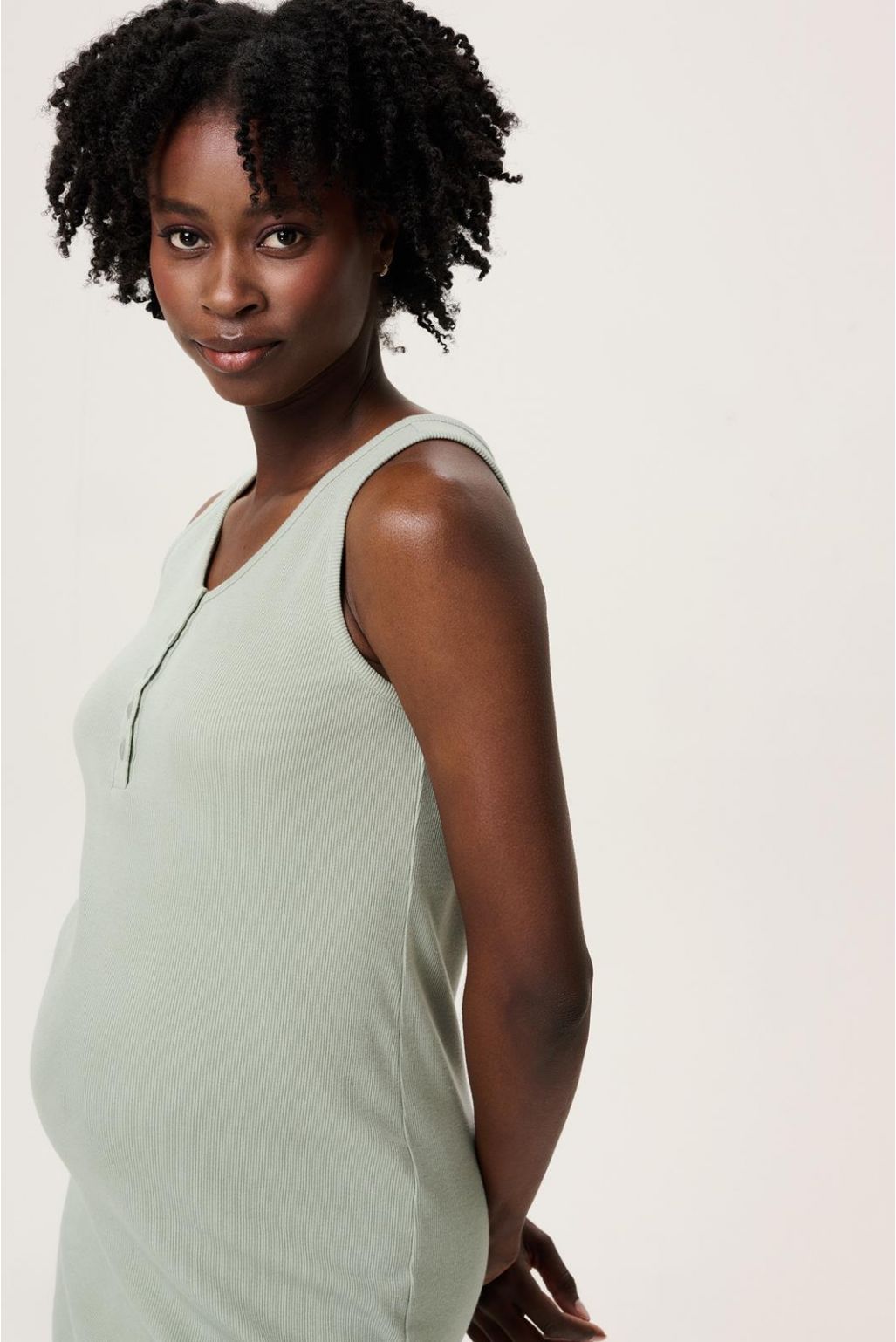 Noppies Maternity Robe d'allaitement Estrella - Iceberg Green