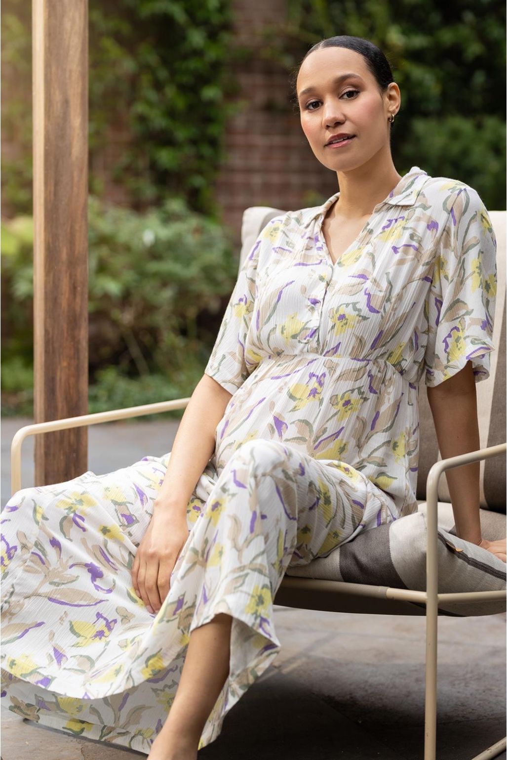 Noppies Maternity Still-Kleid Ofelia - Big Flower Print