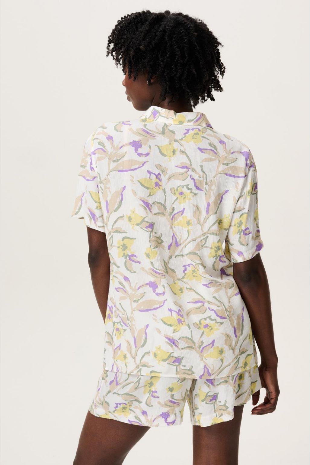 Noppies Maternity Short Kasia - Big Flower Print