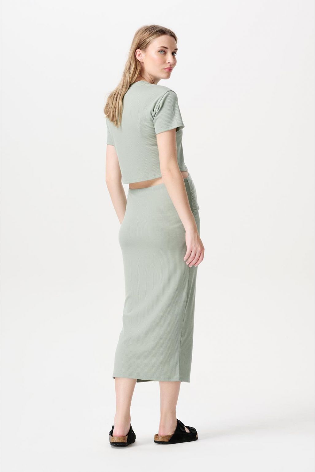 Noppies Maternity Skirt Vija - Iceberg Green