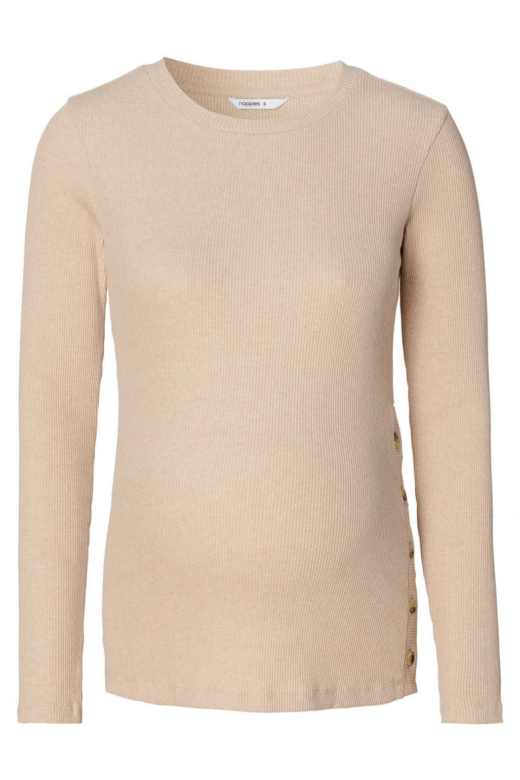 Noppies Maternity Voedingsshirt Aarhus - White Pepper Noppies Maternity Voedingsshirt Aarhus - White Pepper