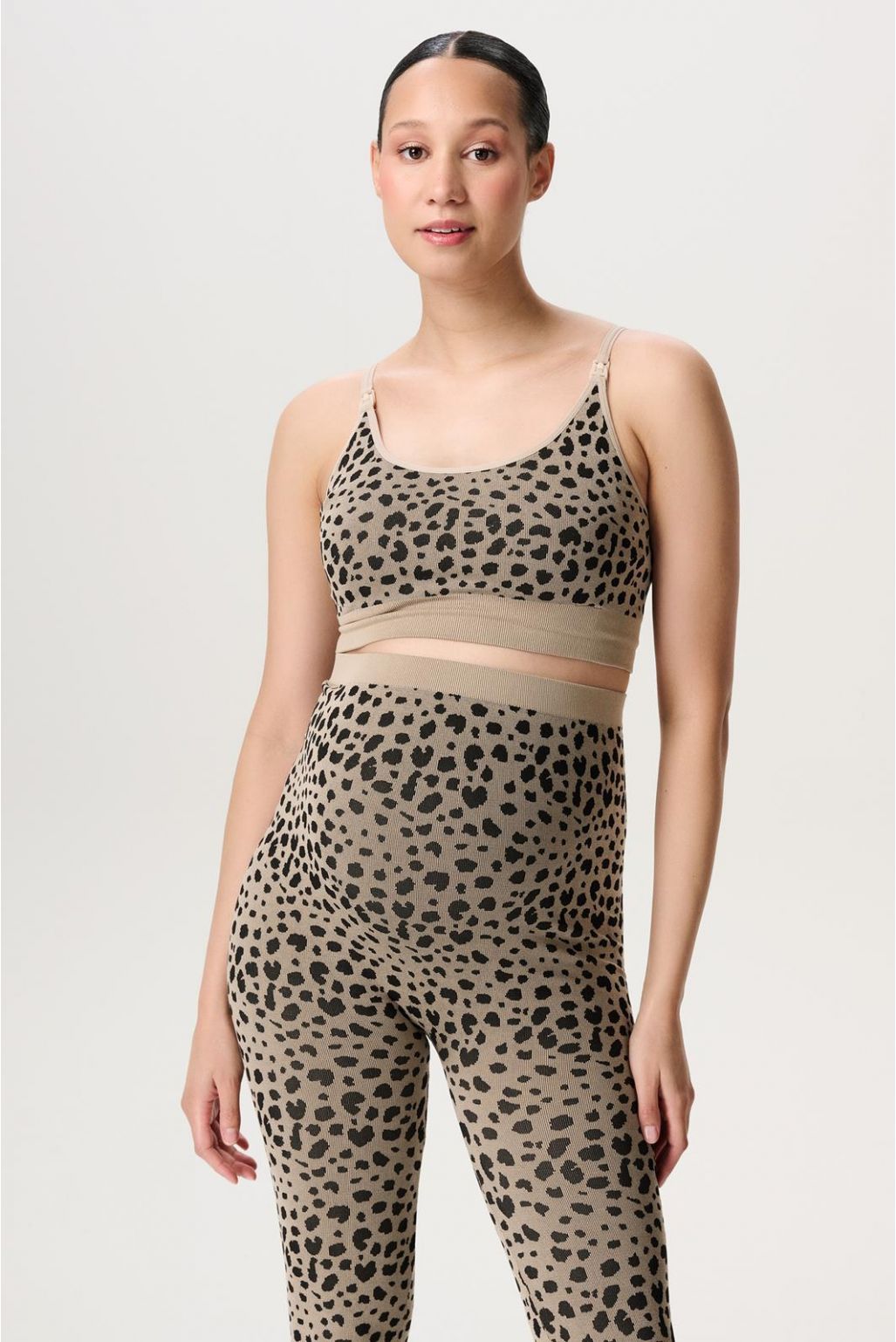 Noppies Maternity Voedingstop Morso - Minimal Leopard Noppies Maternity Voedingstop Morso - Minimal Leopard