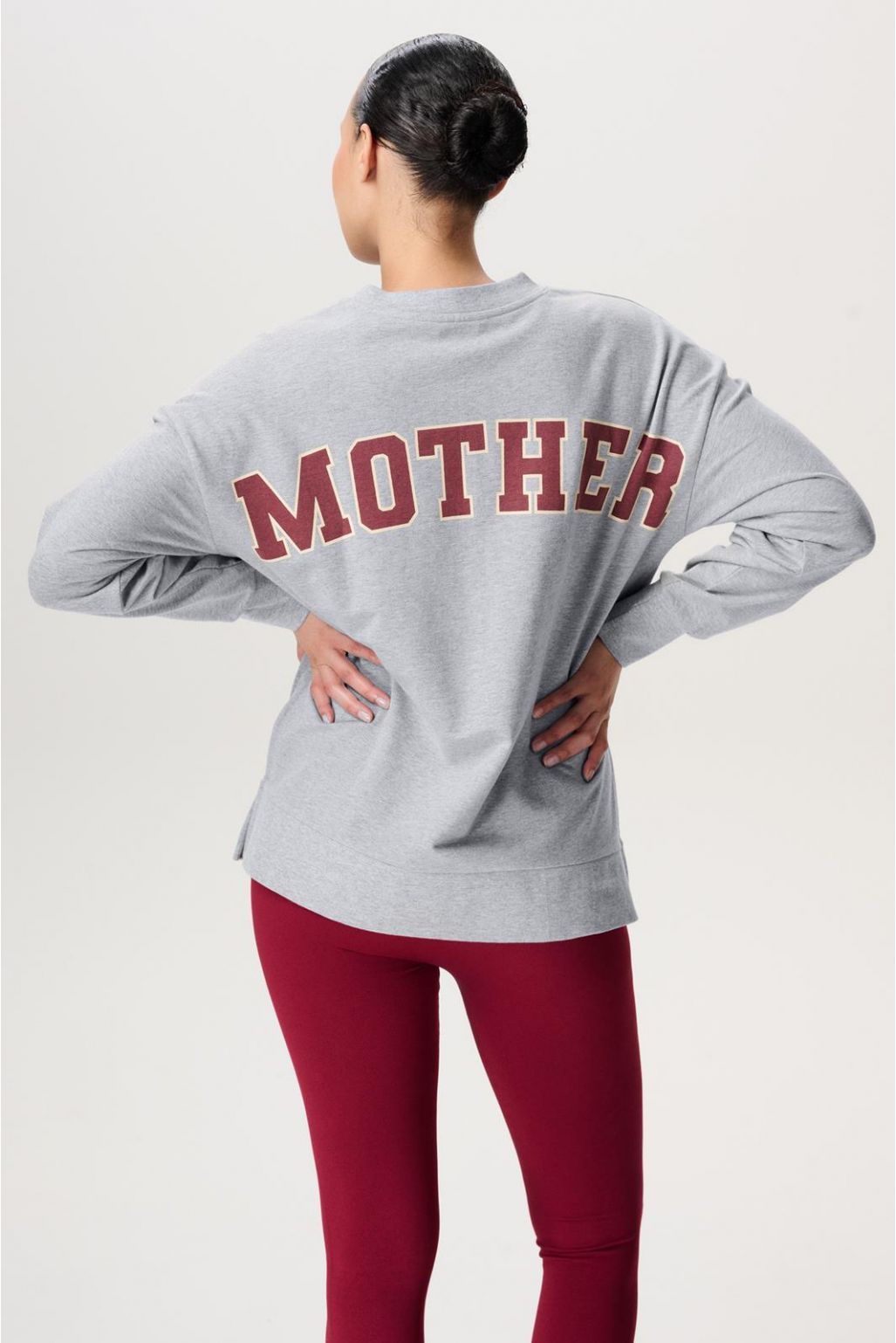 Noppies Maternity Pull d'allaitement Alta - Backprint - Grey Melange Noppies Maternity Pull d'allaitement Alta - Backprint - Grey Melange