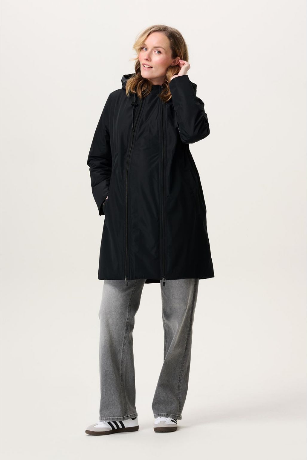 Noppies Maternity Winterjas Juva - Black Noppies Maternity Winterjas Juva - Black