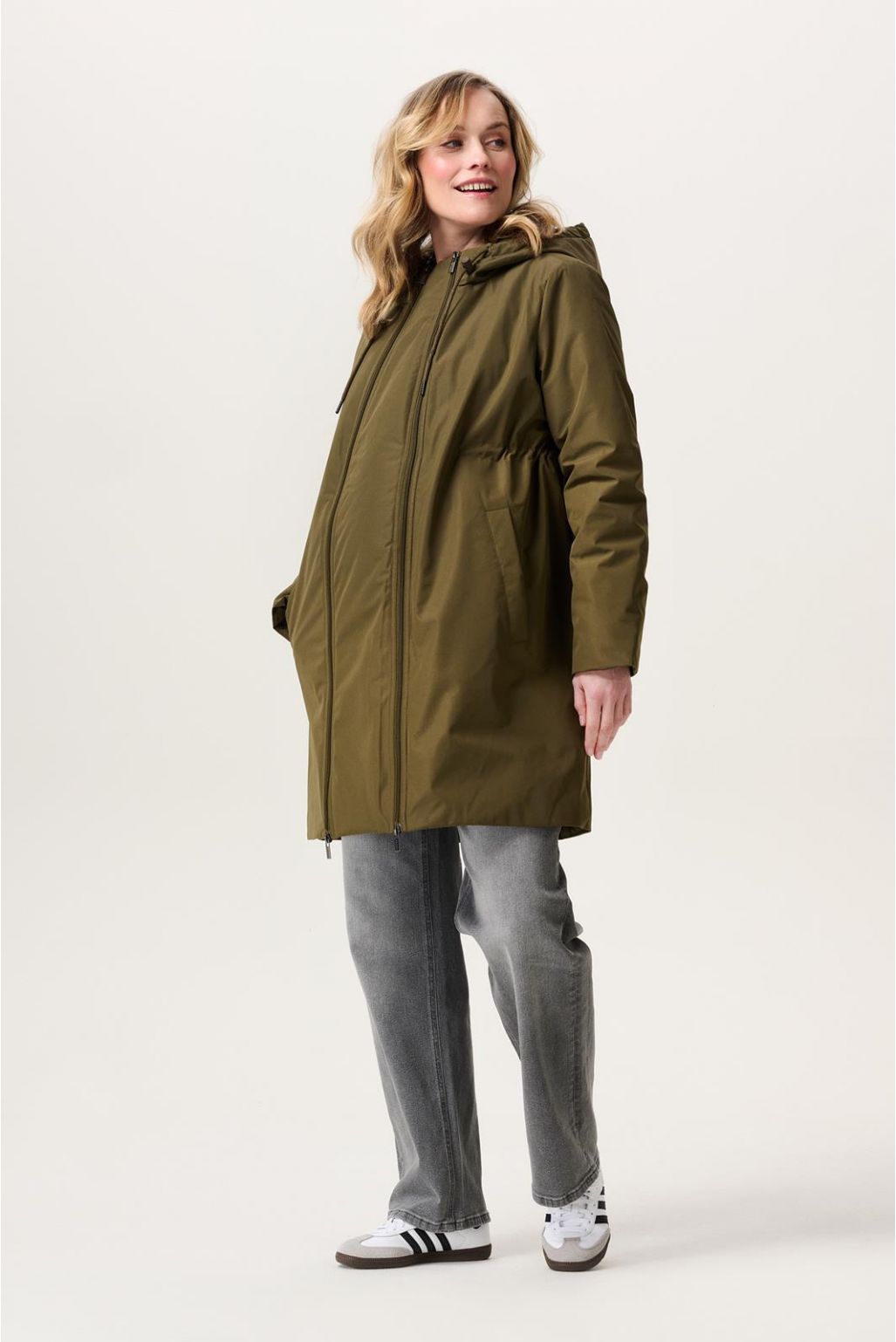 Noppies Maternity Winterjas Juva - Dark Olive