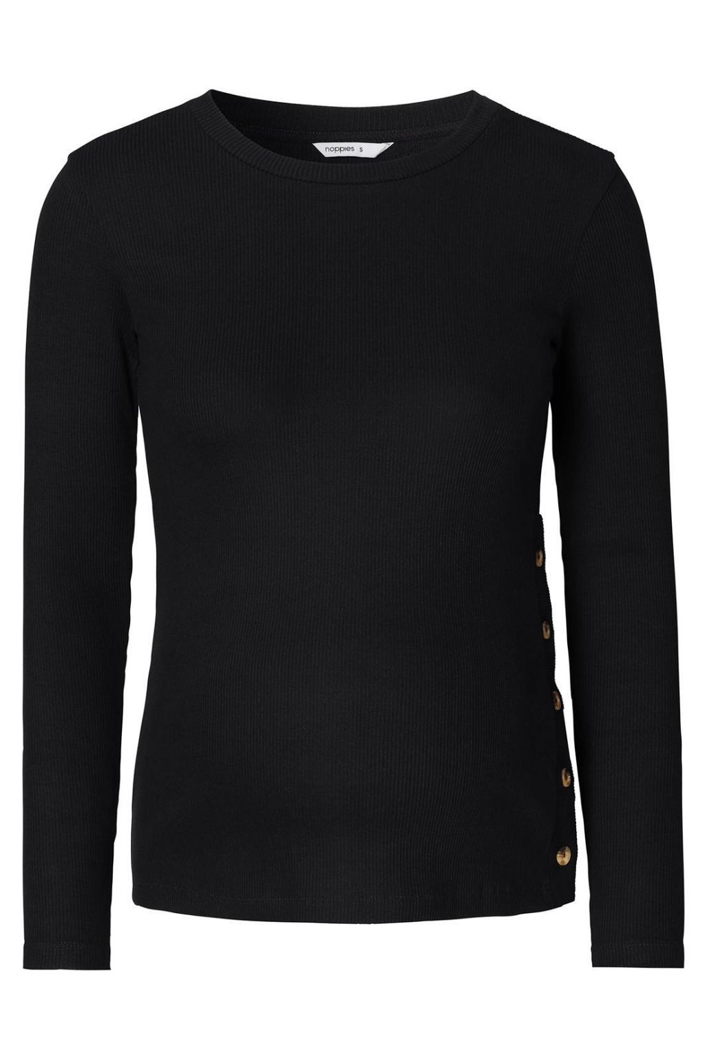 Noppies Maternity Voedingsshirt Aarhus - Black Noppies Maternity Voedingsshirt Aarhus - Black