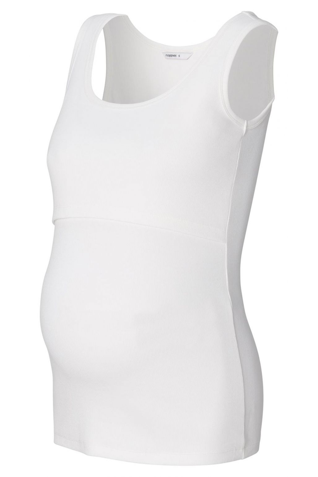 Noppies Maternity Top d'allaitement Evita - Optical White