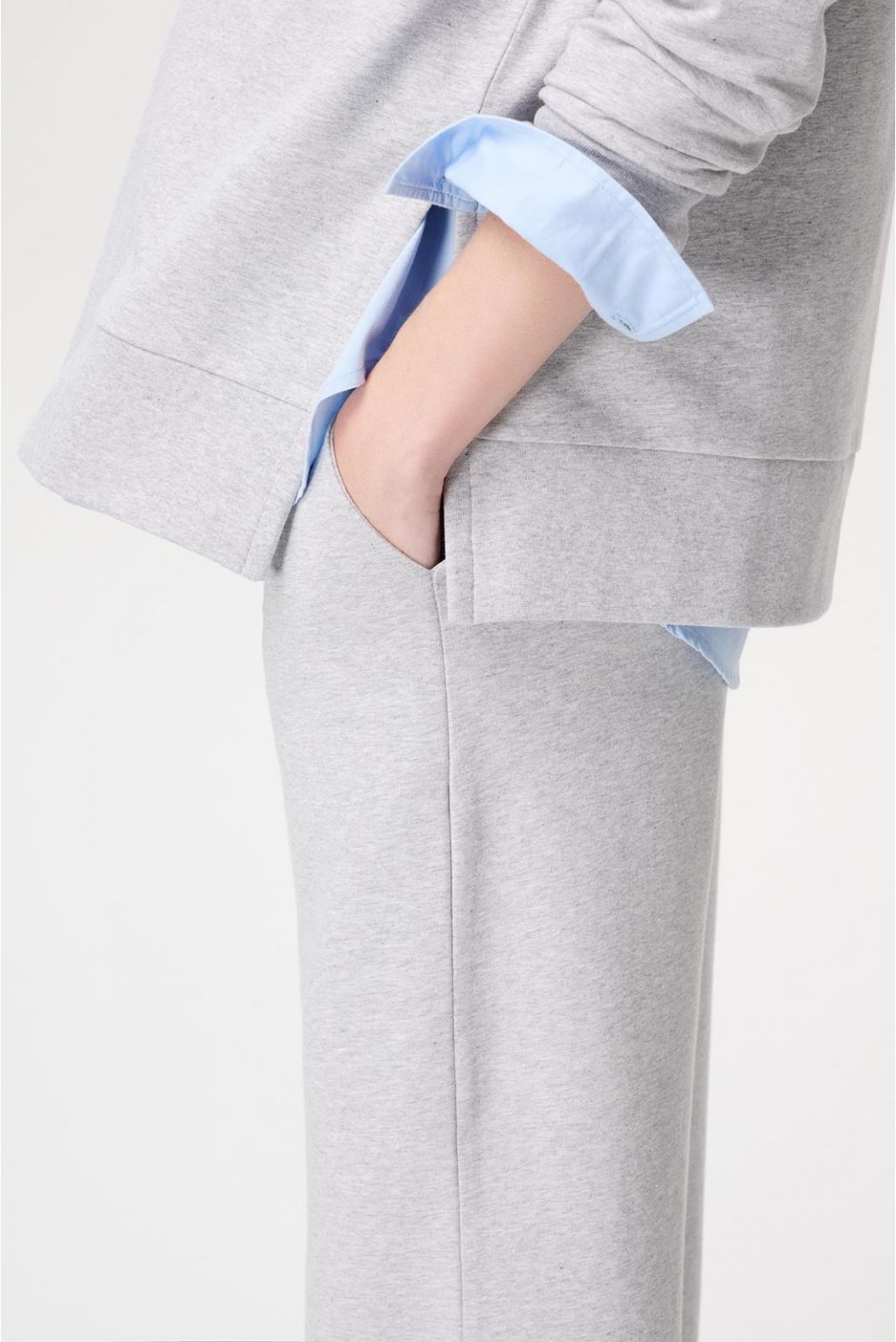 Noppies Maternity Pantalon de survêtement Sari - Grey Melange