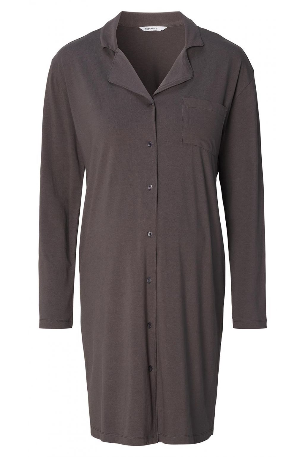 Noppies Maternity Nursing nightdress Maiko - Forged Iron