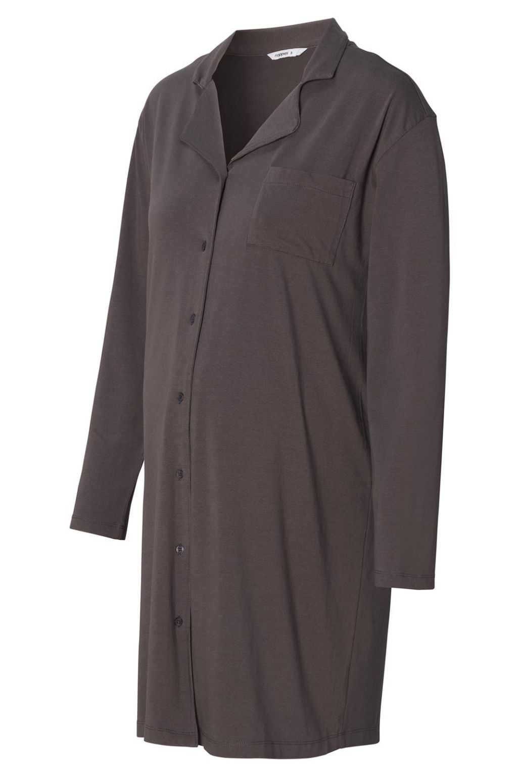 Noppies Maternity Nursing nightdress Maiko - Forged Iron