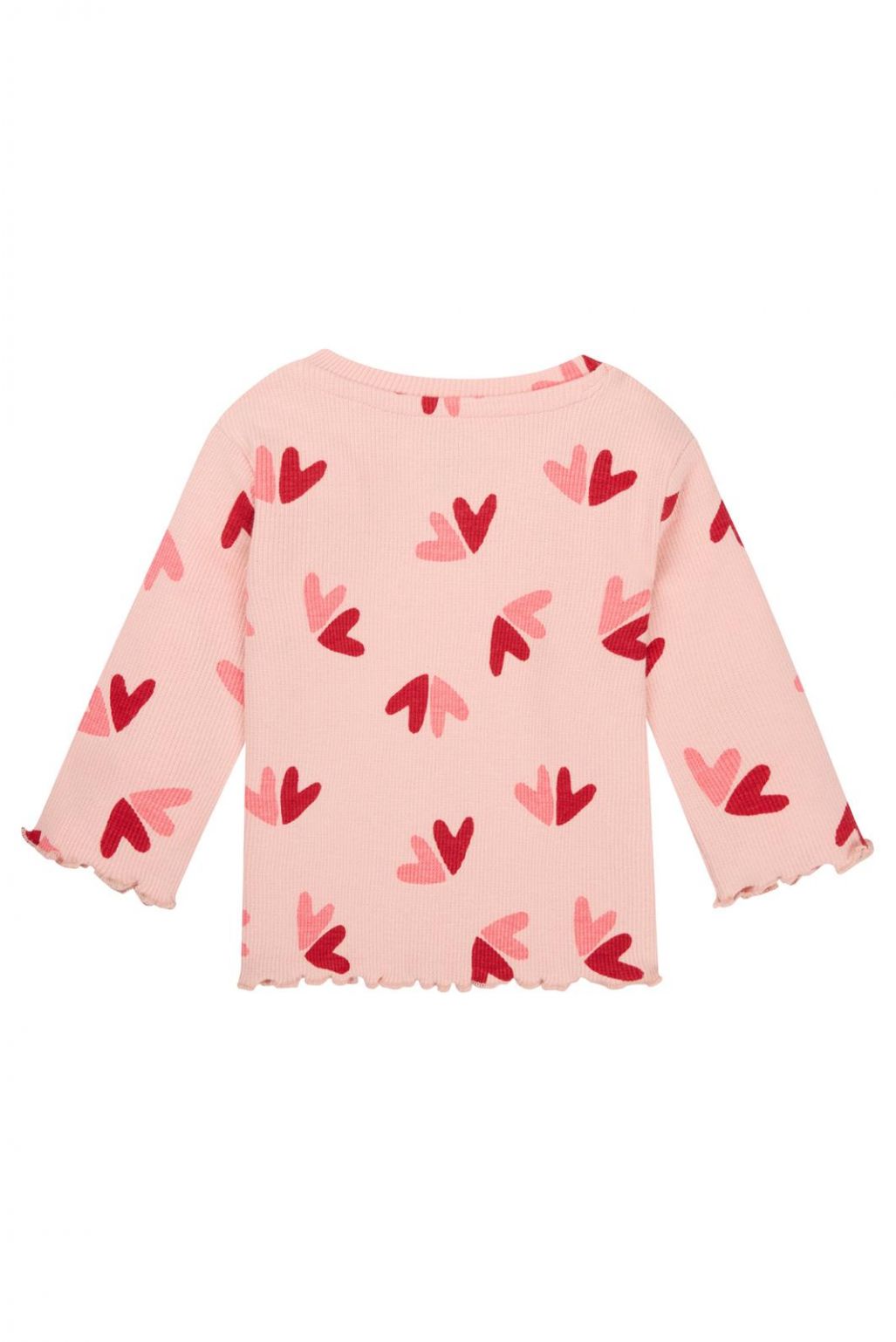 Noppies Baby Longsleeve Minco - Hearts pattern Pink