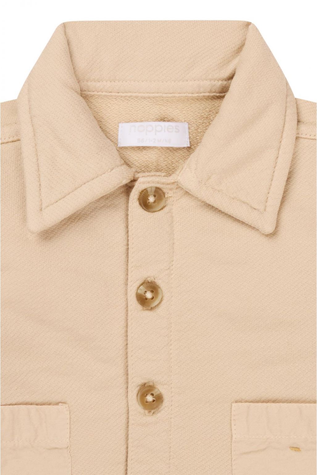 Noppies Baby Cardigan Oakleaf - Soft Sand