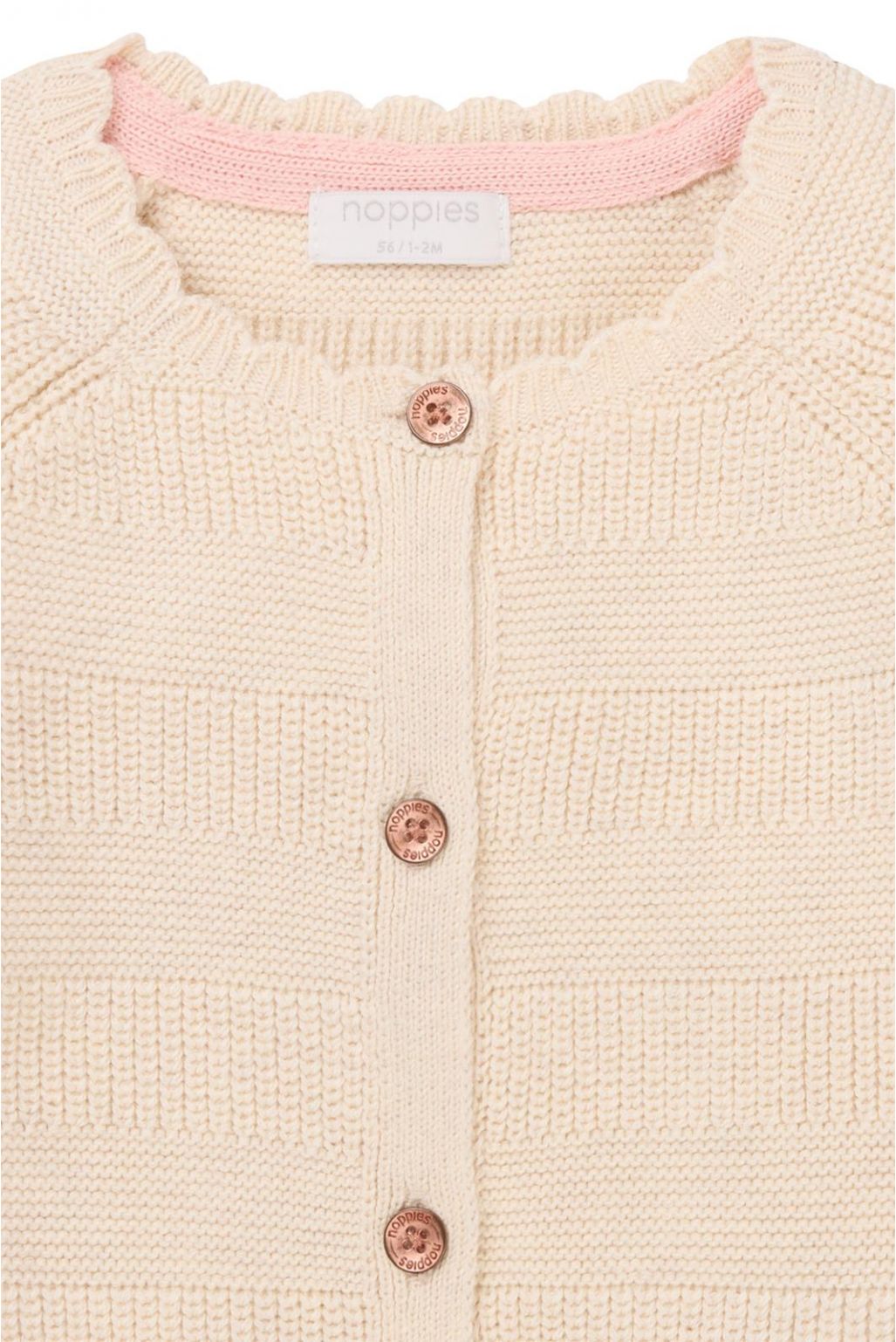 Noppies Baby Strickjacke Montrose - Oatmeal