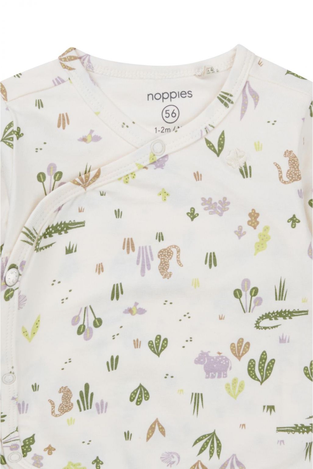 Noppies Baby Longsleeve Ojai - Animals pattern Off white