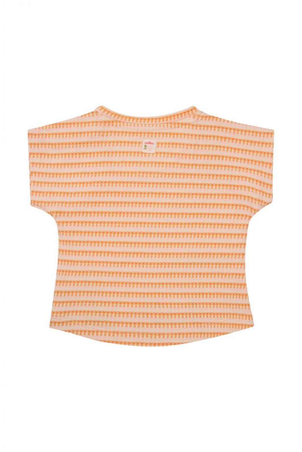 Noppies Baby T-shirt Mowbray - Check pattern Orange