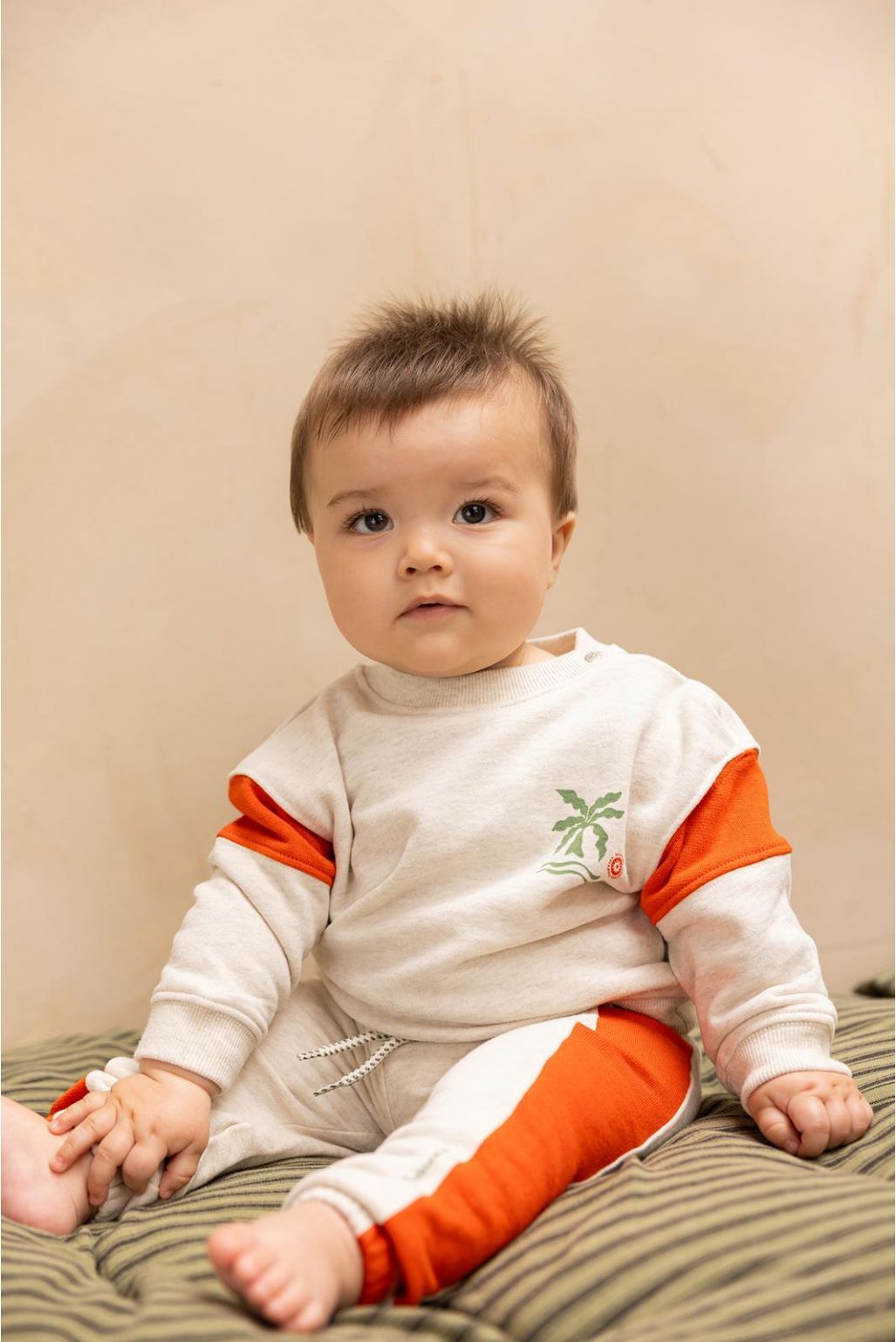 Noppies Baby Sweater Ocelot - Oatmeal