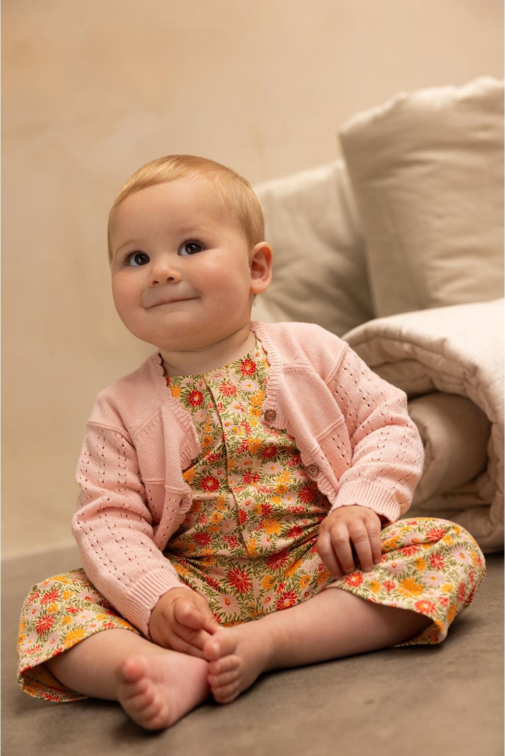 Noppies Baby Cardigan Matheny - Evening Sand