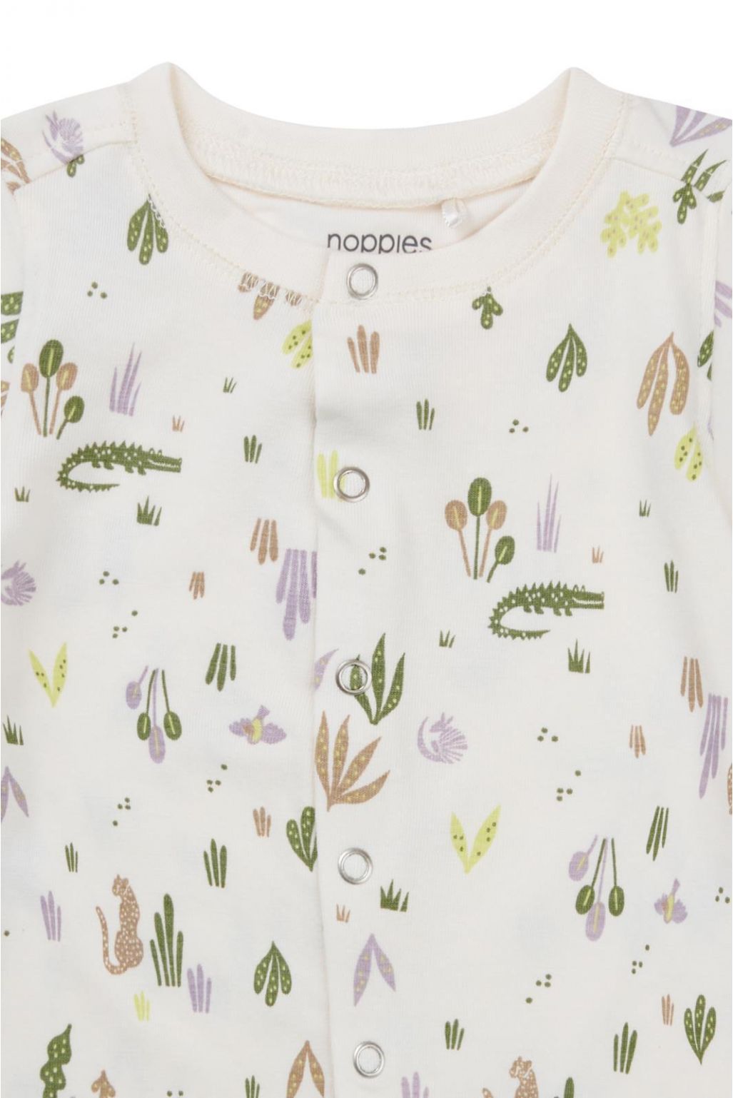 Noppies Baby Grenouillère Olympia - Animals pattern Off white