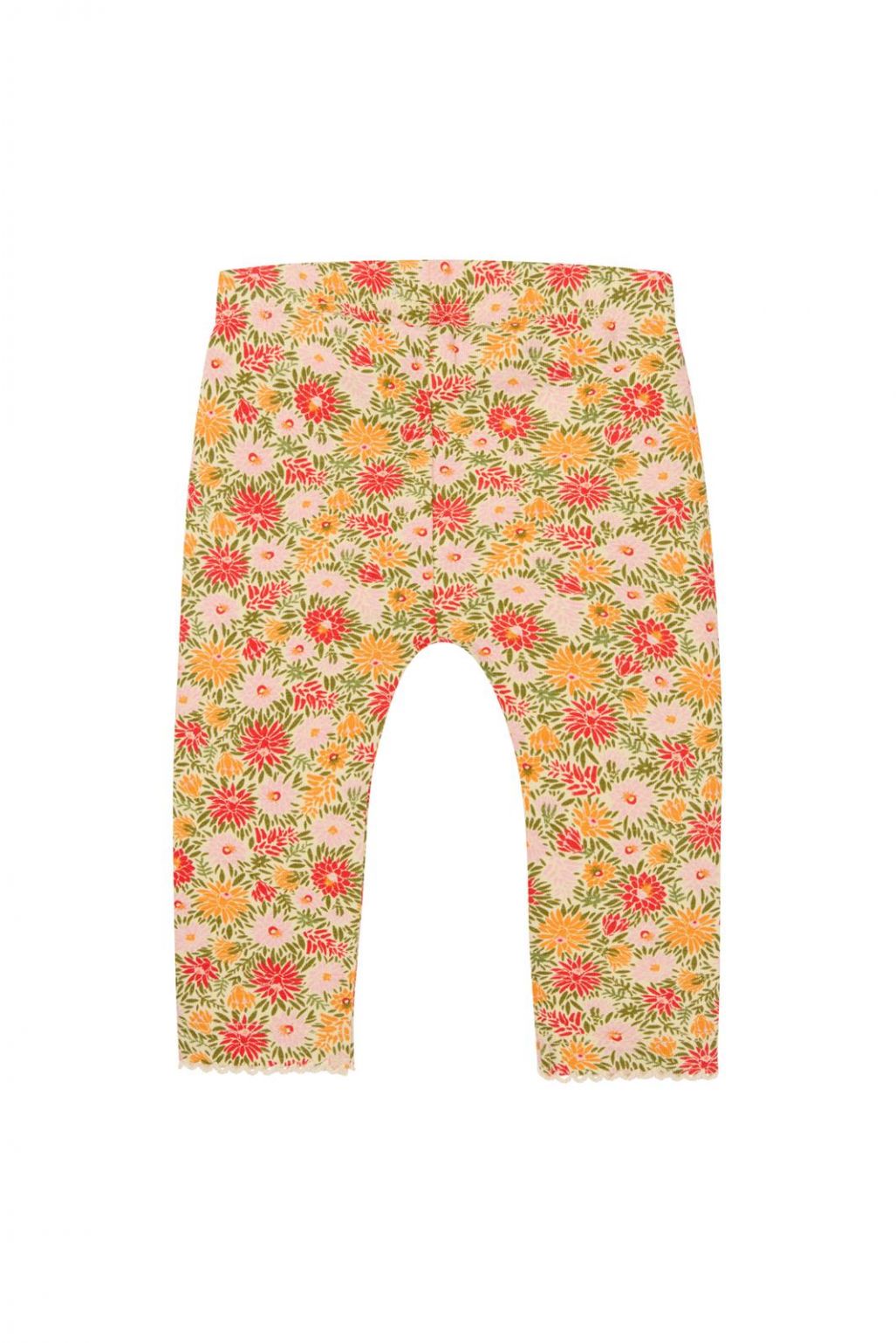 Noppies Baby Legging Milwaukie - Floral pattern Orange