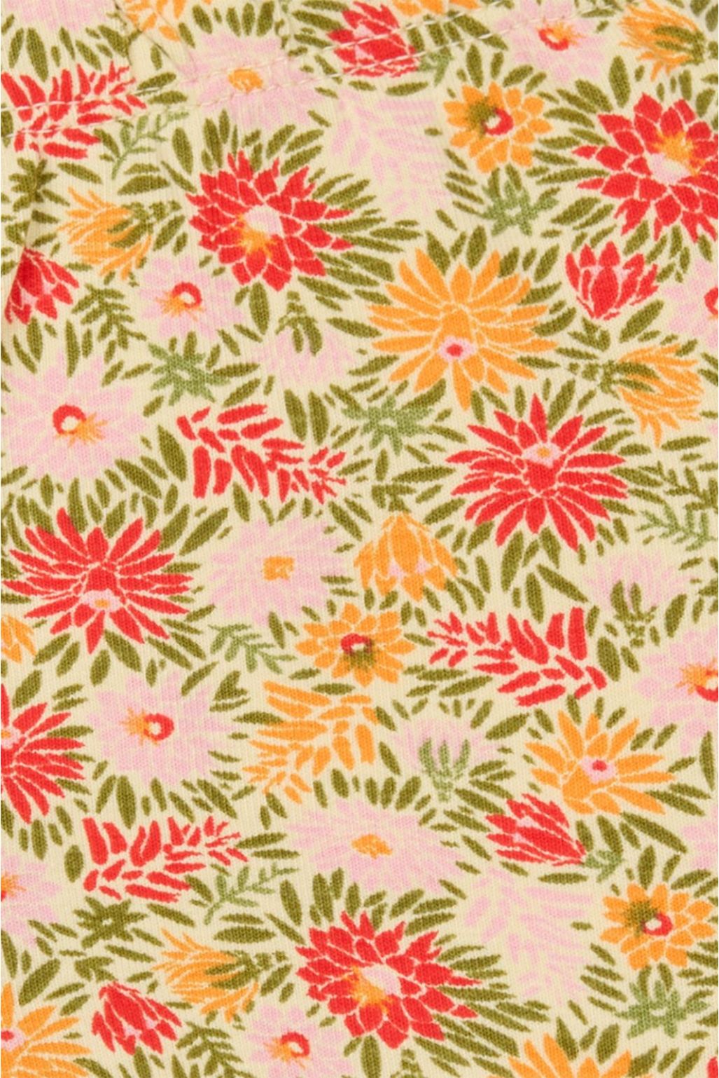 Noppies Baby Legging Milwaukie - Floral pattern Orange