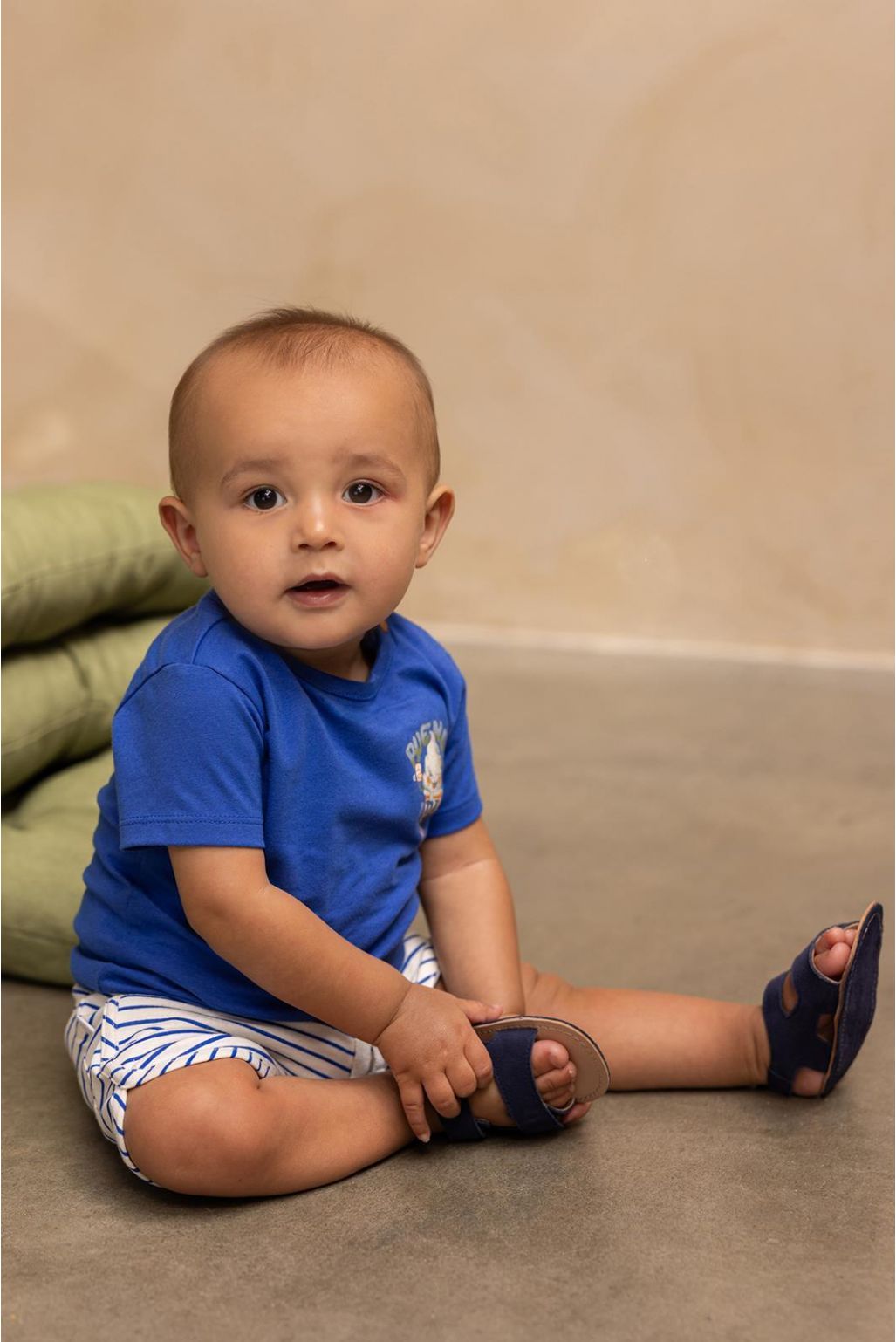 Noppies Baby T-shirt Oloron - Dazzling Blue